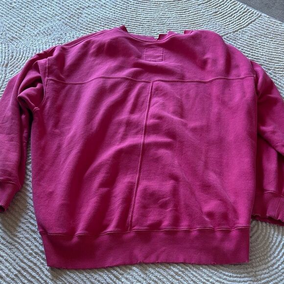 Aerie Vibrant Pink Pullover - Picture 6 of 10